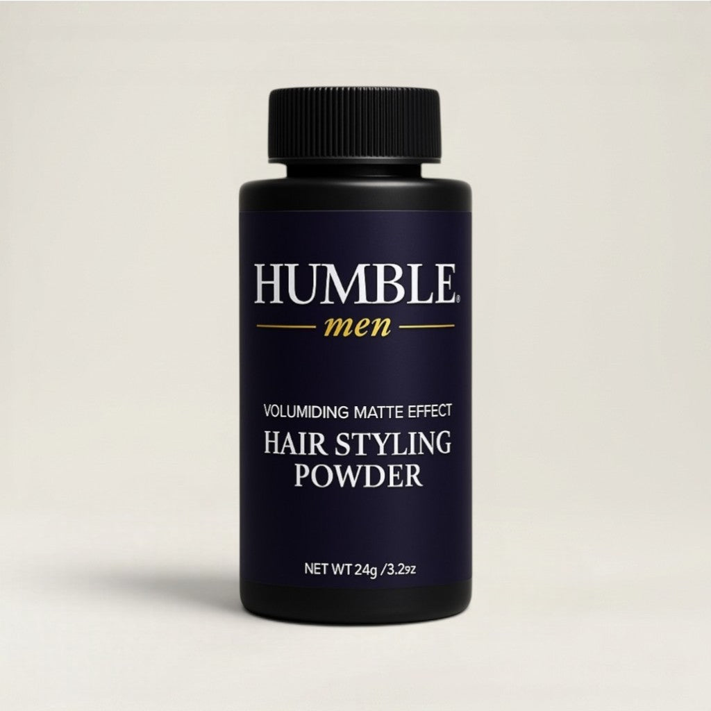 Humble Men hair powder for men adding volume texture and matte finish