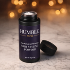 Humble Men volumizing hair powder for thicker hair and root lift