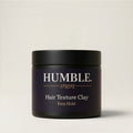 Humble Men hair texture clay for men with strong hold and matte finish styling