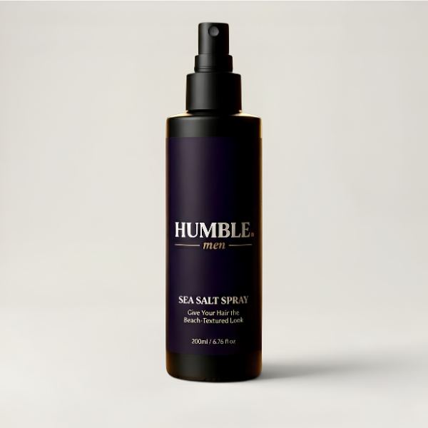 Humble Men sea salt spray for men adding texture volume and natural matte finish