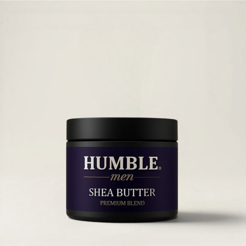 Humble Men Shea Butter Premium Blend jar — moisturizer for men