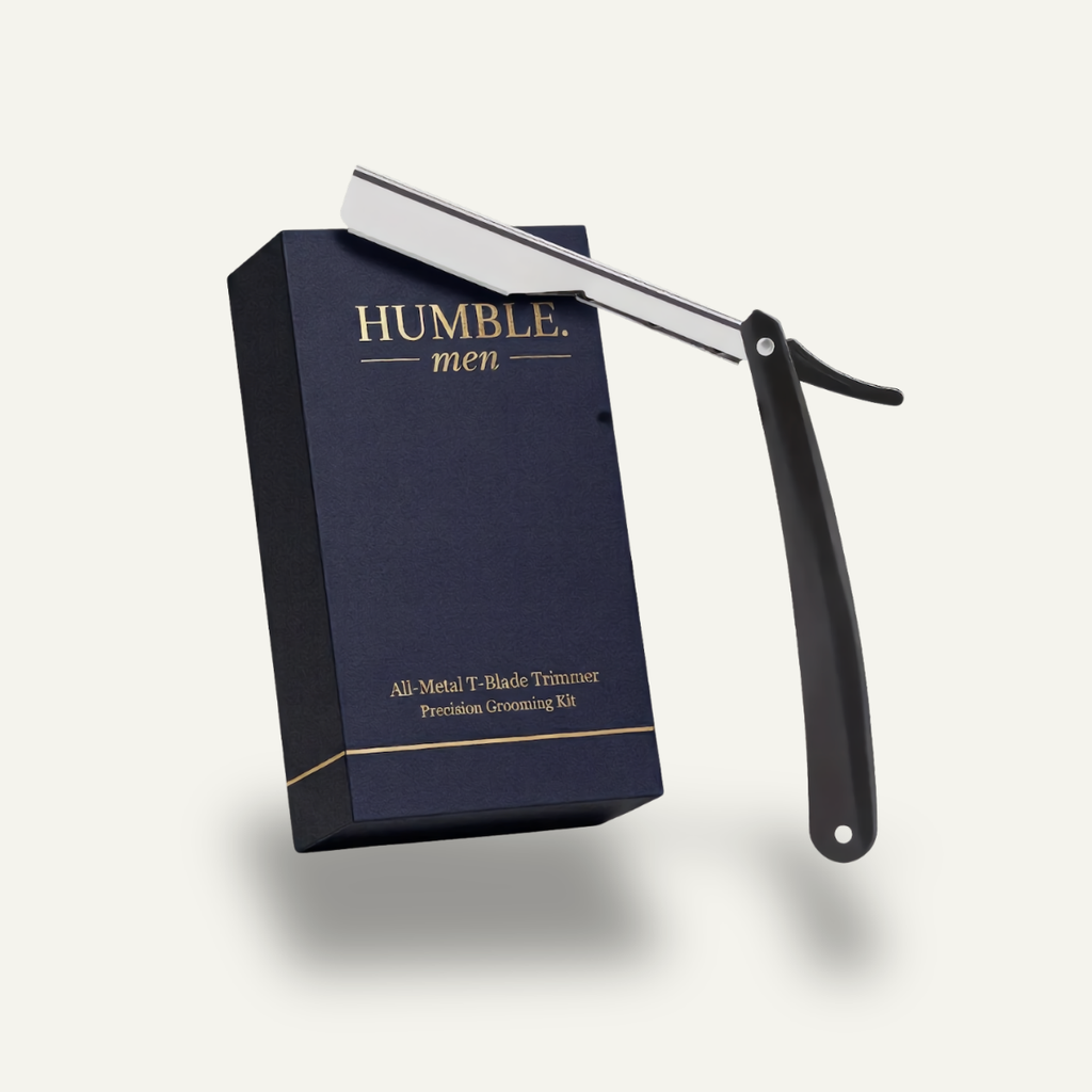 Humble Men Signature Straight Razor for traditional wet shave and smooth finish