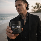 Humble Men texture clay for natural finish hair styling and definition
