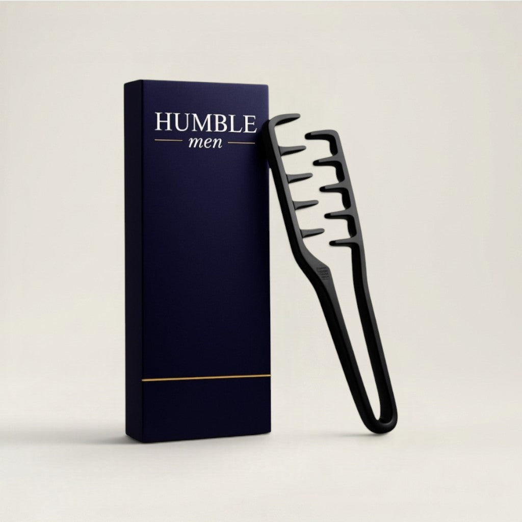 Humble Men texture comb for men adding volume root lift and hair definition
